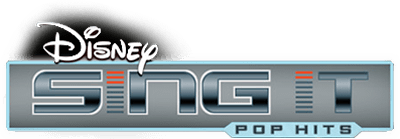 Disney Sing It: Pop Hits title screen for Wii